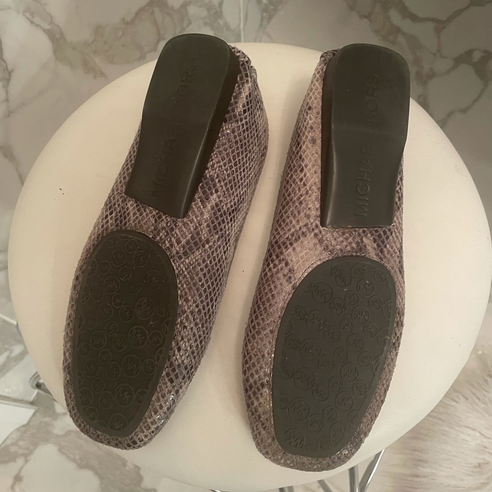 Michael Kors python print flats - Picture 3 of 3